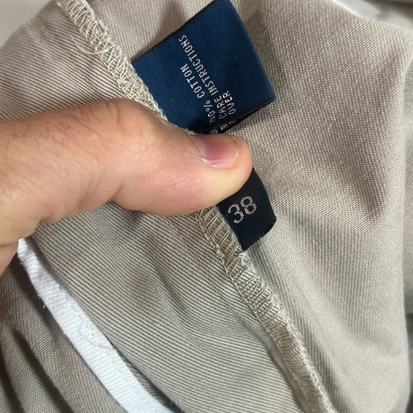 Polo Ralph Lauren 38W Tyler Short Men's Beige Flat Front Shorts - Picture 3 of 8